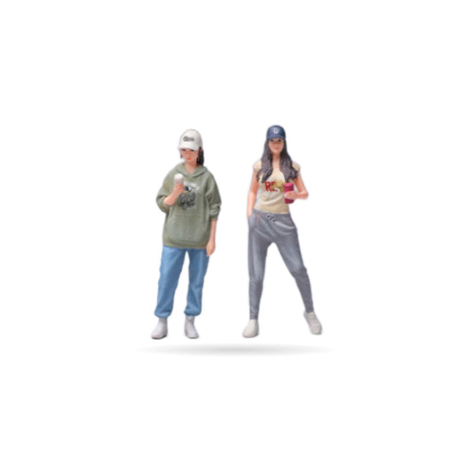 1:64 Best Friends Casual Figure Set
