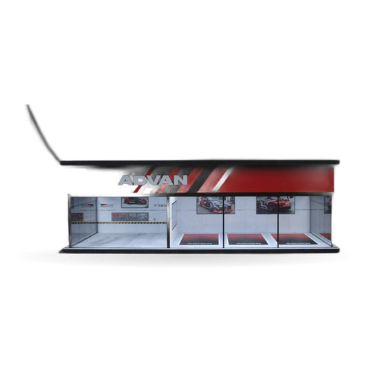 1:64 Racing Showroom Diorama Kit