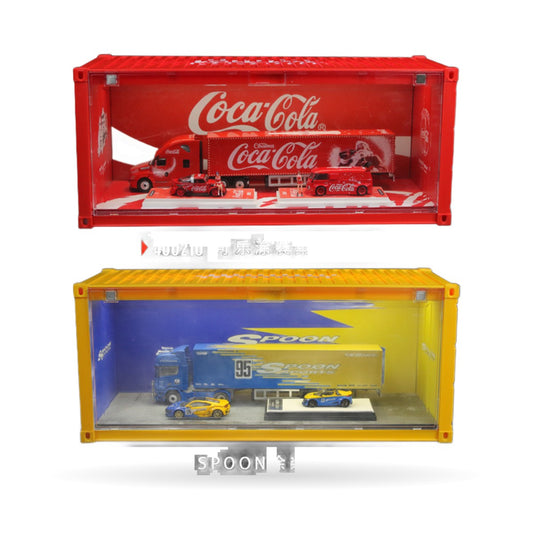 1:64 Container Diorama with Lights