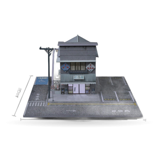 1:64 Japanese Candy Shop & Ramen Bar Diorama with Lights