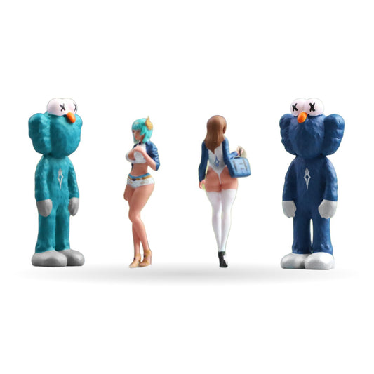 1:64 Sweet Girls Figure Set