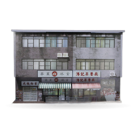 1:64 Hong Kong Street Diorama with Lights