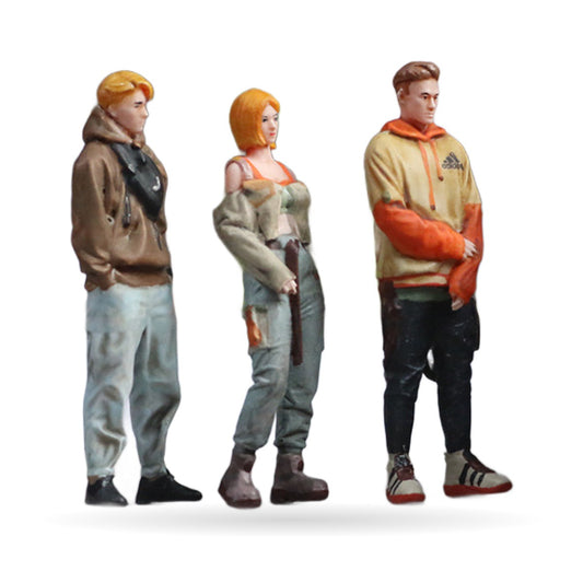1:64 Trendy Couples Figure Set