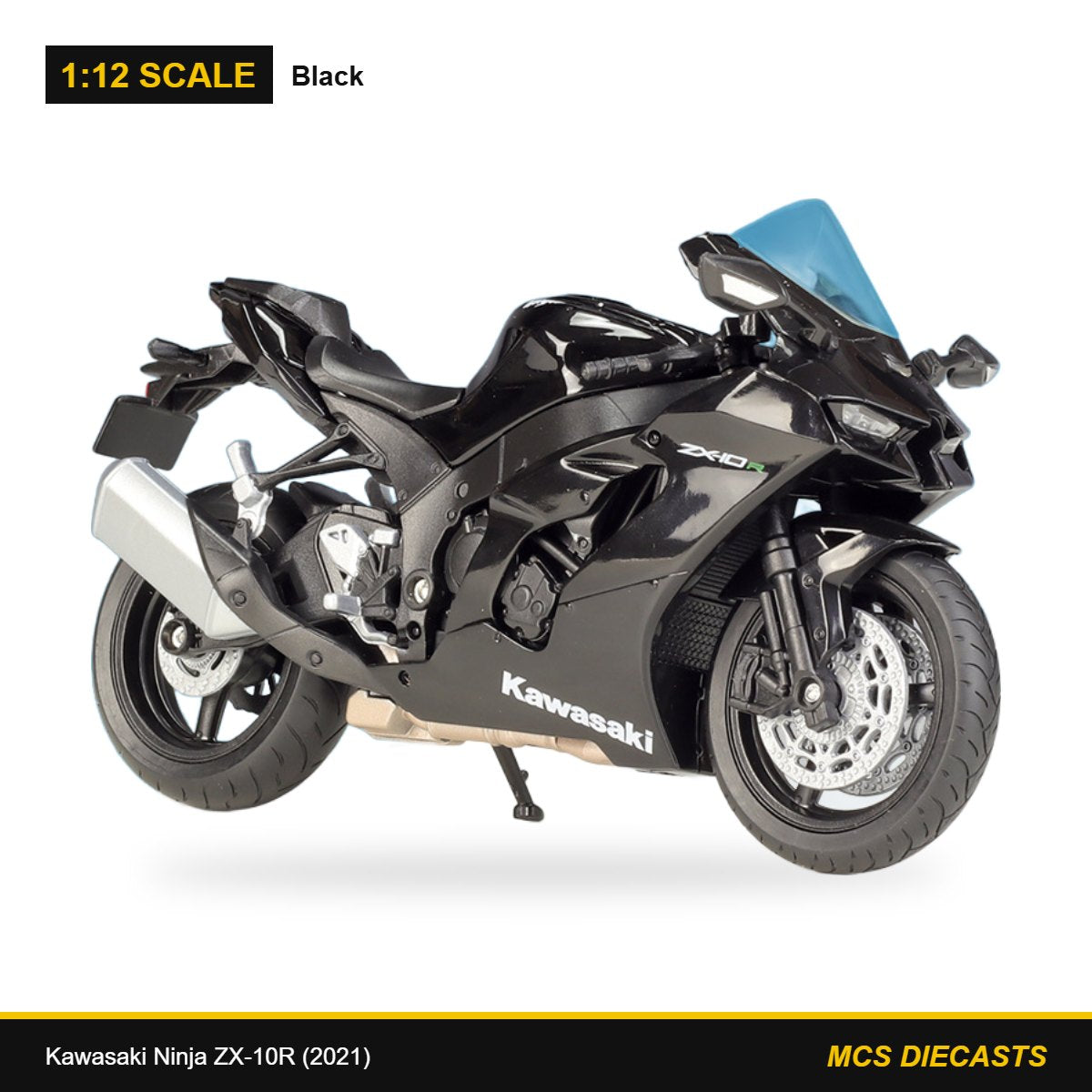 1:12 Kawasaki Ninja ZX-10R (2021) – Black