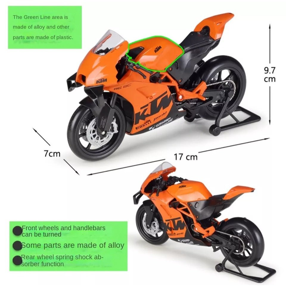 1:12 KTM RC8C Motorcycle