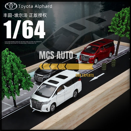 1:64 Toyota Alphard Vellfire With Parking Lot