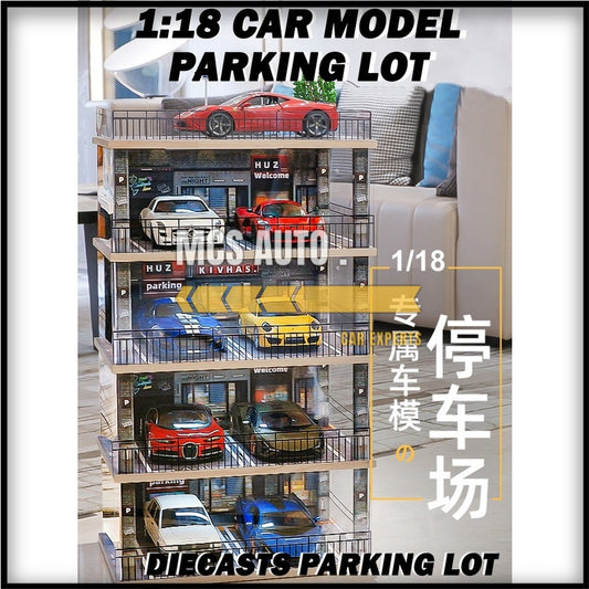 1:18 Car Model Parking Lot 2/3/4/5 Storey