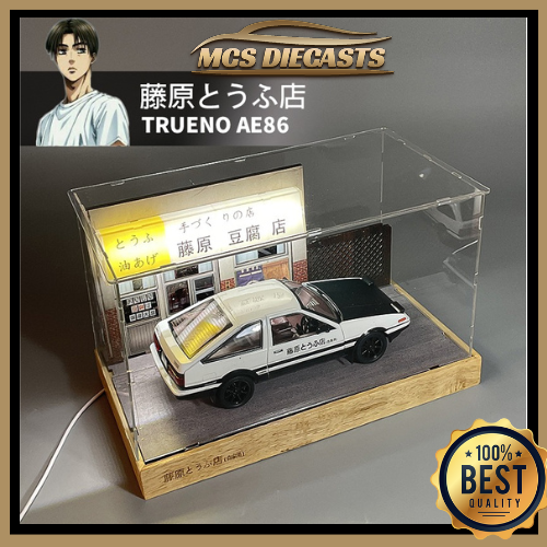 1:32 Toyota AE86 Initial D Fujiwara Tofushop