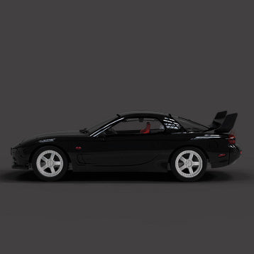 1:64 Mazda RX-7 JDM Type R LV-N174b Alloy Car Model Diecasts Simulation