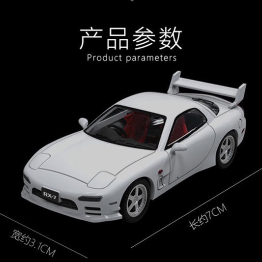 1:64 Mazda RX-7 JDM Type R LV-N174b Alloy Car Model Diecasts Simulation