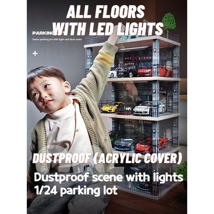 1:24 Car Model Parking Lot 2/ 3/ 4/ 5 Floors