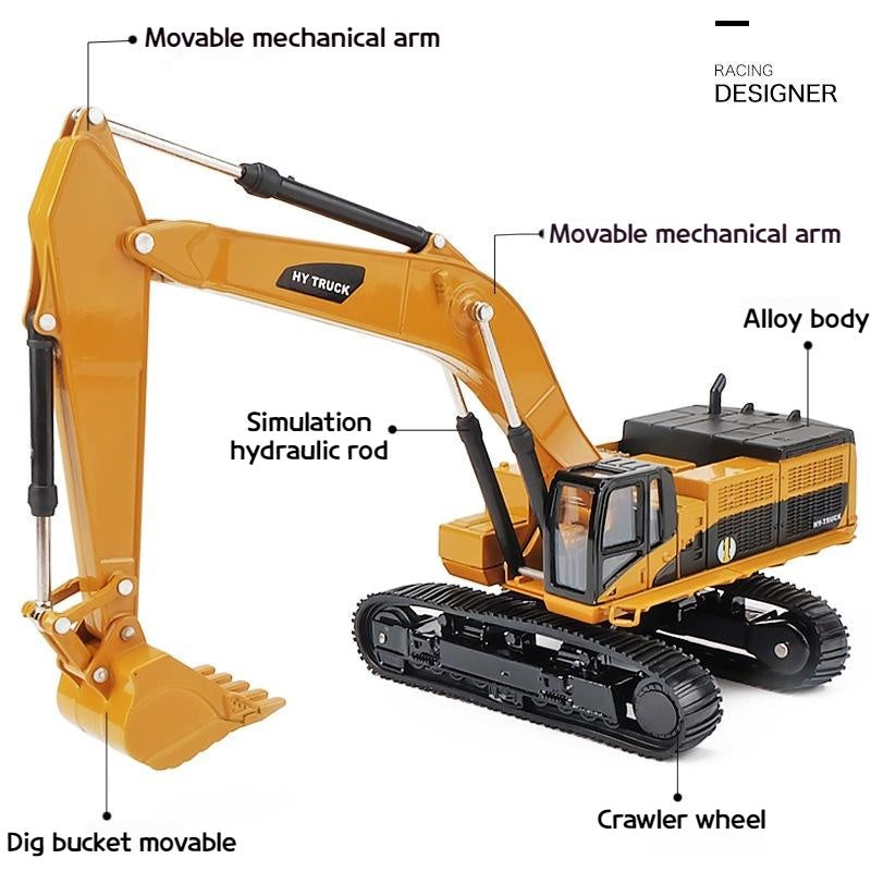 1:50 Truck Excavator