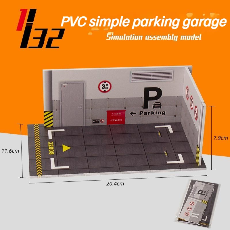 1:32 PVC Parking Lot