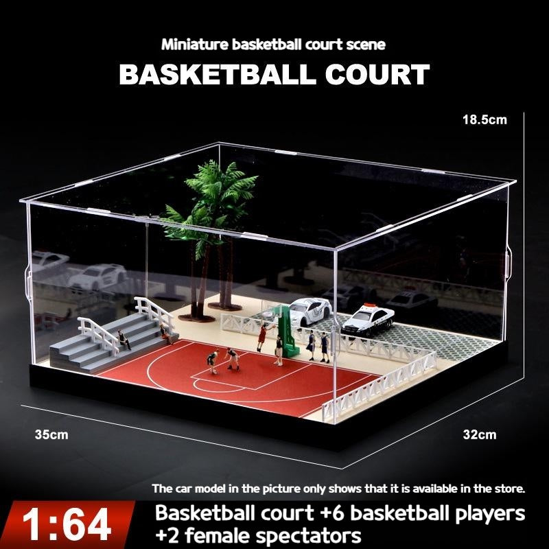 1:64 Simulation Basketball Court