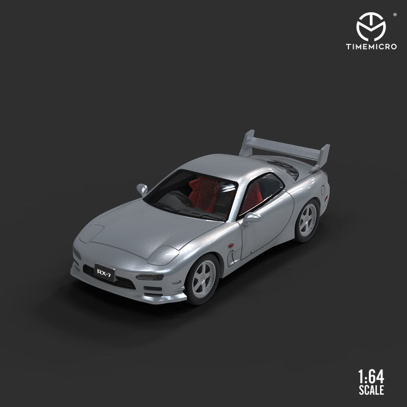 1:64 Mazda RX-7 JDM Type R LV-N174b Alloy Car Model Diecasts Simulation